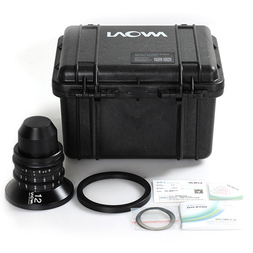 Laowa 12mm t/2.9 ZERO-D Cine lens for Arri PL