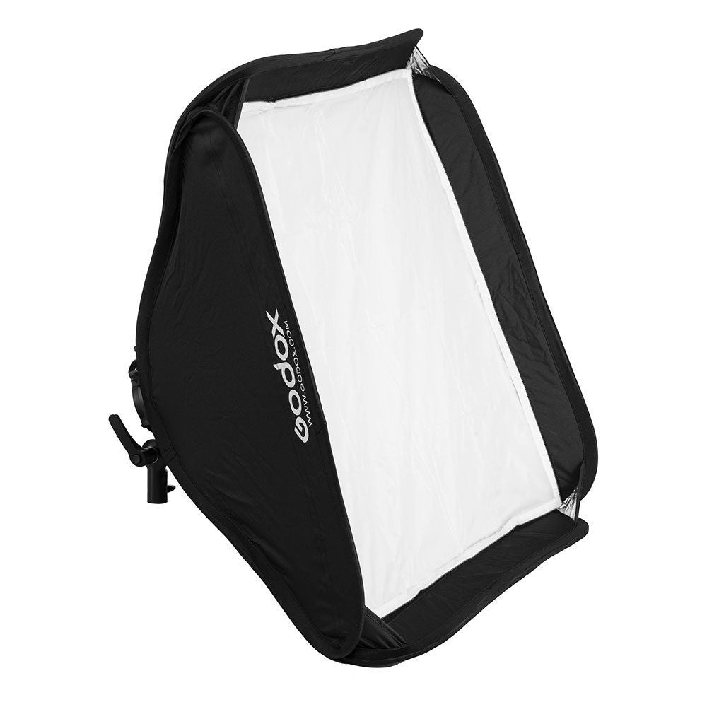 Godox S2 type Bracket Bowens + Softbox 60x60cm + Grid