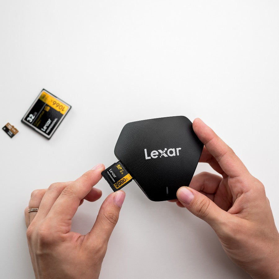 Lexar Multi-card 3-in-1 USB 3.1 Type-c reader
