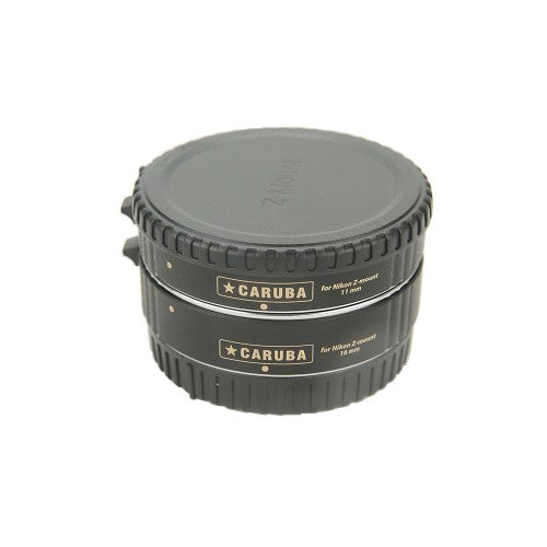 Caruba Extension tube set Nikon Chrome (Type II) Z Mount (for Nikon Z mount cameras)