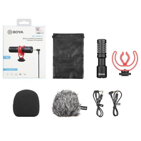 Boya BY-MM1+ Cardioid Video Microphone
