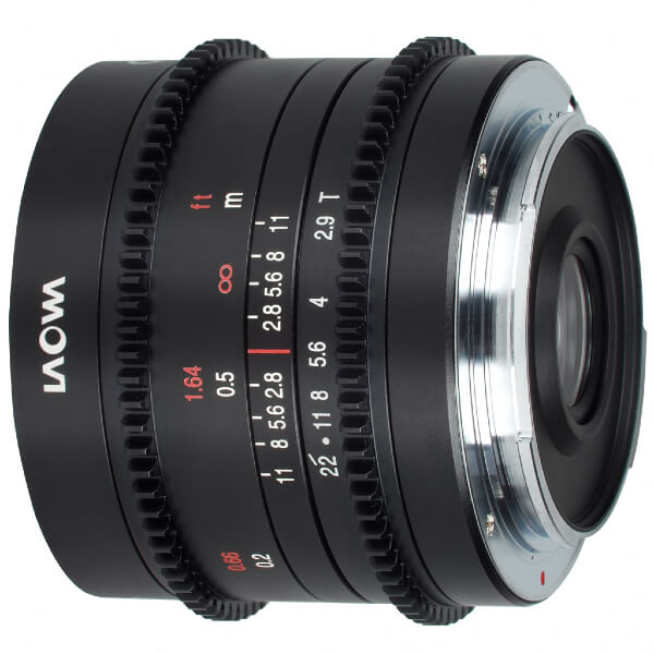 Laowa 9mm t/2.9 ZERO-D Cine Lens - MFT
