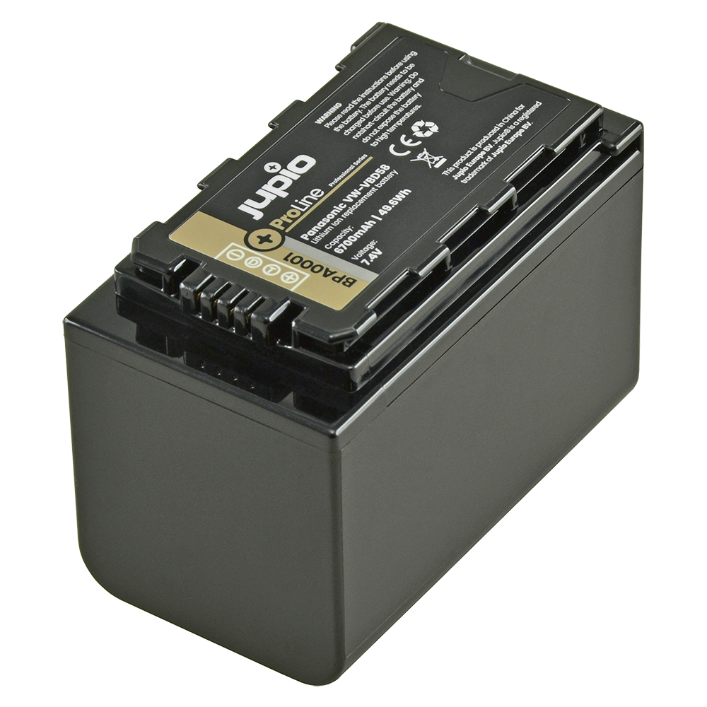 Jupio ProLine VW-VBD58 / AG-VBR59 6700mah (with LED indicator)