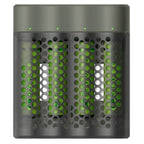 GP M451 USB battery charger + 4x ReCyko AA 960mAh batteries