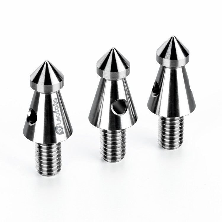 Leofoto Titanium spike set