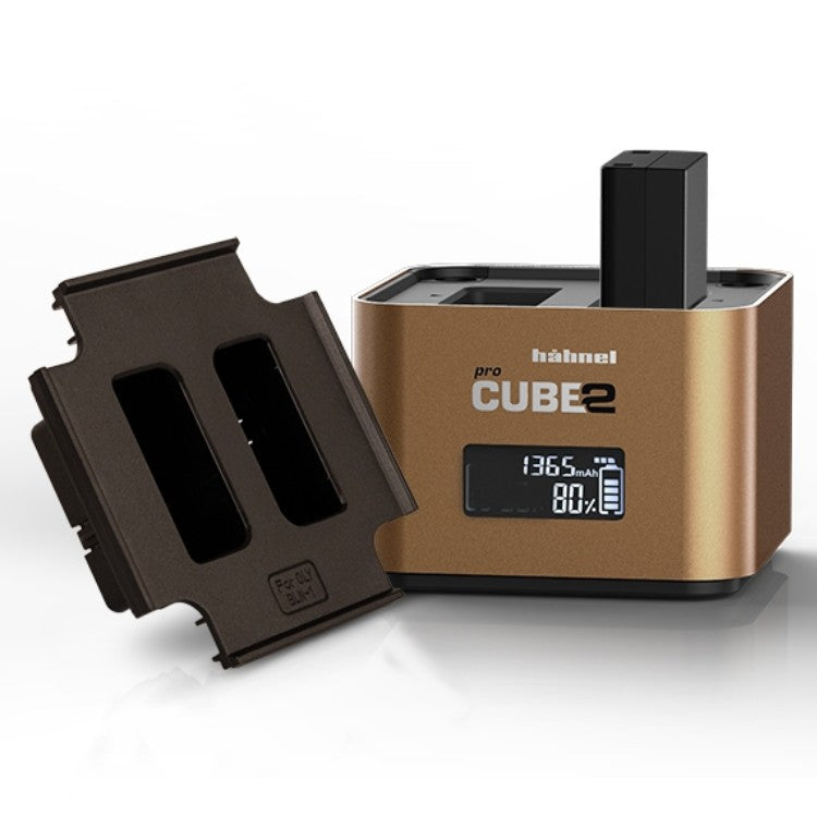 Hähnel ProCube2 Battery Plate for Olympus BLN-1 Batteries