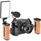 Leofoto CH-3 Rosewood handle for camera cage