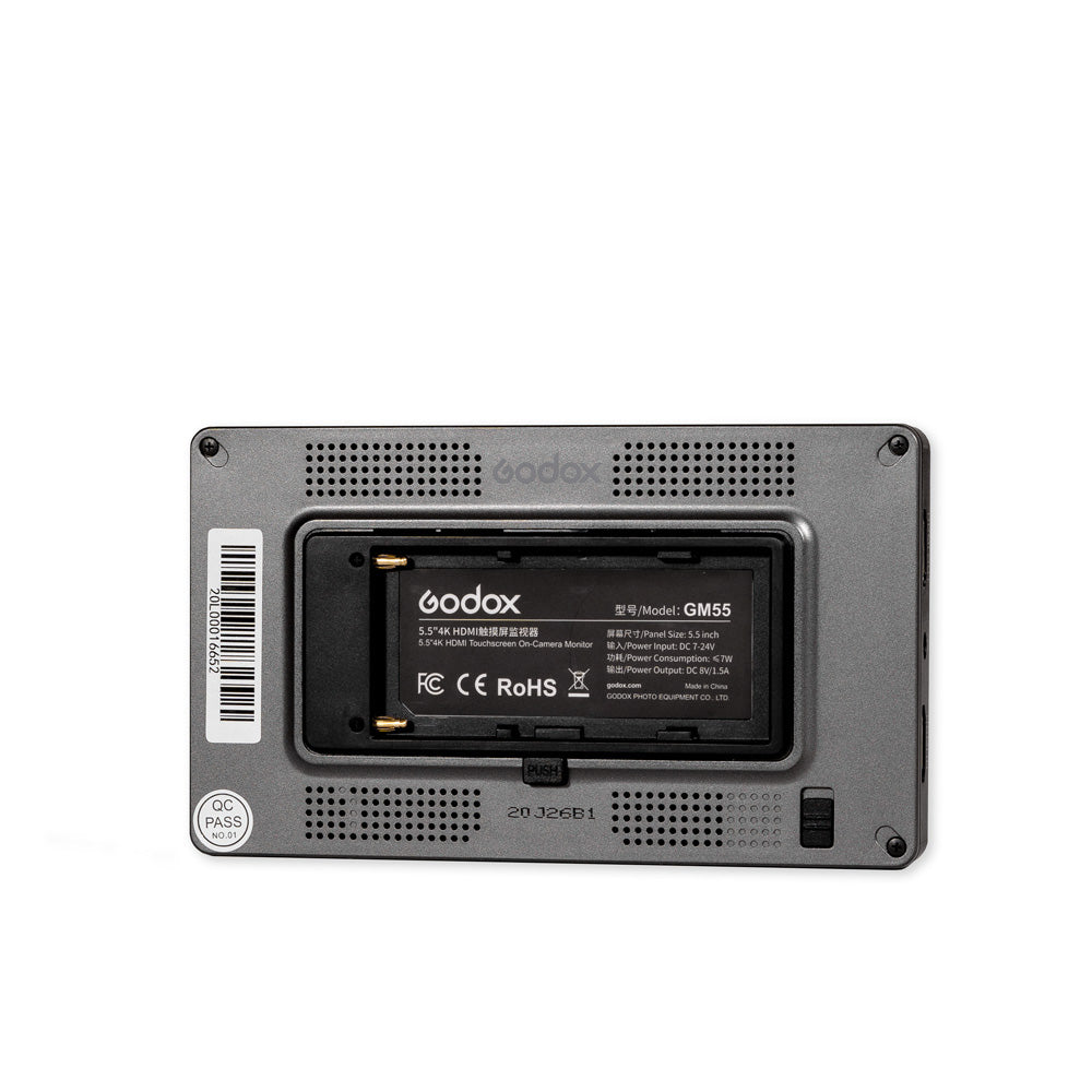 Godox GM55 4K HDMI Touchscreen 5.5" On-camera Monitor