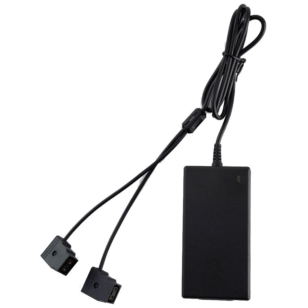 IndiPro 12V (6A) A/C Power Supply to Dual Female D-Tap Outputs (8')