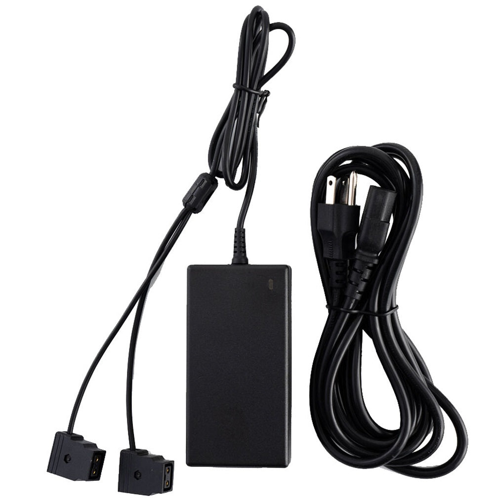 IndiPro 12V (6A) A/C Power Supply to Dual Female D-Tap Outputs (8')