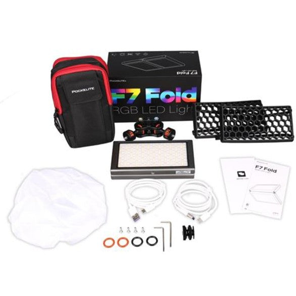 Falcon Eyes RGB LED Light PockeLite F7 Foldable