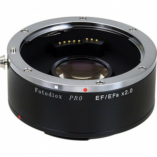 Fotodiox Pro Autofocus 2x Teleconverter - AF Doubler x2.0 for Canon EOS EF Lenses and EF / EFs Cameras (Fits Full frame)