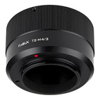 Fotodiox Lens Mount adapter - T-Mount (T / T-2) Screw Mount SLR Lens to Micro Four Thirds (MFT, M4/3) Mount Mirrorless Camera Body