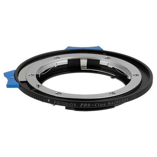 Fotodiox Pro Lens Mount adapter - Nikon Nikkor F Mount G-Type D/SLR Lens to Canon EOS (EF, EF-S) Mount SLR Camera Body with Built-In Aperture Control Dial
