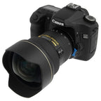 Fotodiox Pro Lens Mount adapter - Nikon Nikkor F Mount G-Type D/SLR Lens to Canon EOS (EF, EF-S) Mount SLR Camera Body with Built-In Aperture Control Dial