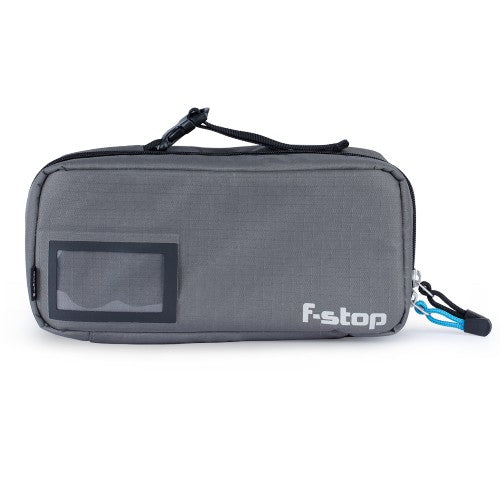 F-Stop Accessory Pouch Large Gargoyle (Grey) Black Zipper
