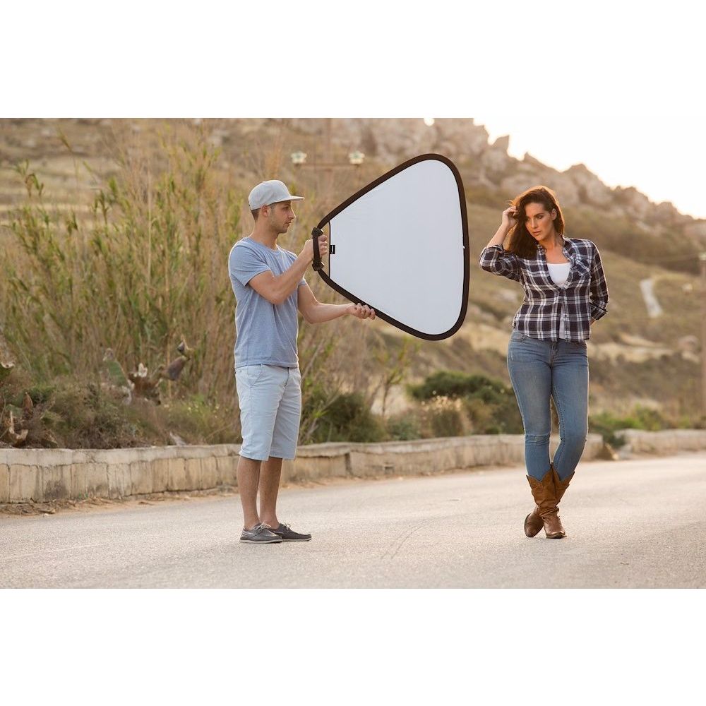 Manfrotto Trigrip reflection screen 75cm sunfire/silver