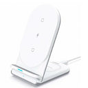 Aukey Aircore 2-in-1 Wireless Charging Stand white