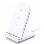 Aukey Aircore 2-in-1 Wireless Charging Stand white
