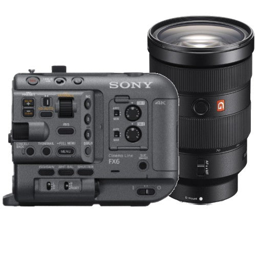 Sony FX6 + FE 24-70mm F/2.8 GM