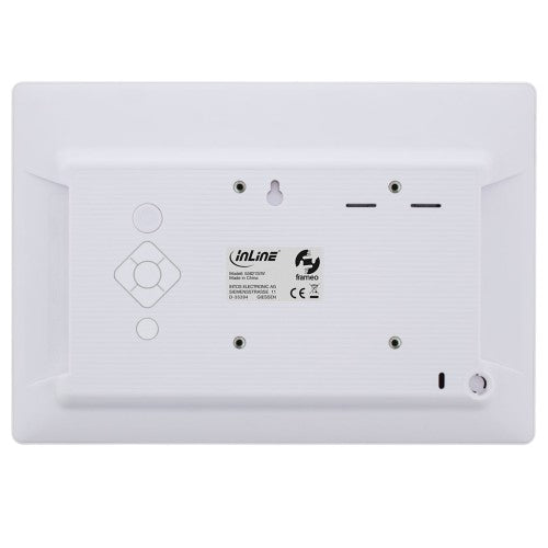 InLine® WiFRAME 10.1" Frameo APP White IPS Touchscreen