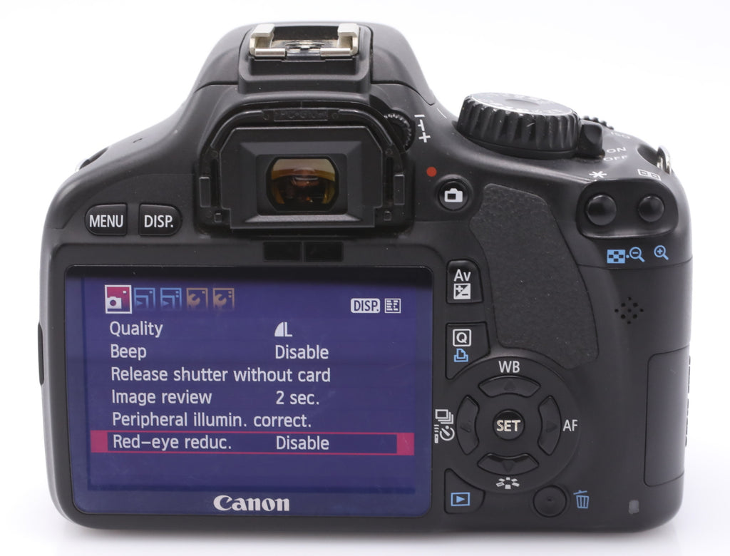 Canon EOS 550D body + EF-S 18-55mm F/3.5-5.6 IS occasion