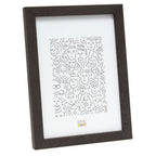 Deknudt Narrow wooden frame in dark brown 13x18 S43AH2