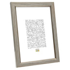 Deknudt Frame in silver with piping 13x18 S46AD1