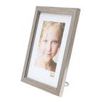 Deknudt Frame in silver with piping 13x18 S46AD1