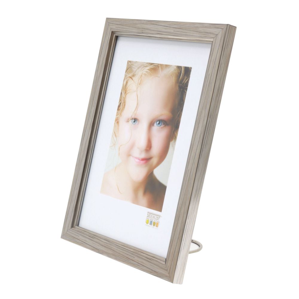 Deknudt Frame in silver with piping 13x18 S46AD1