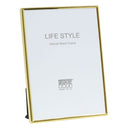 Deknudt Narrow metal frame in shiny gold 15x20 S58MS3