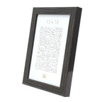 Deknudt Narrow frame in gray-brown rootwood color 18x24 S46RH7