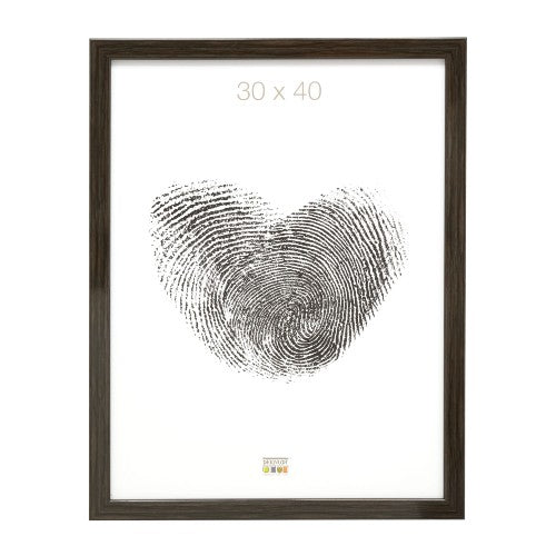 Deknudt Narrow frame in gray-brown rootwood color 18x24 S46RH7