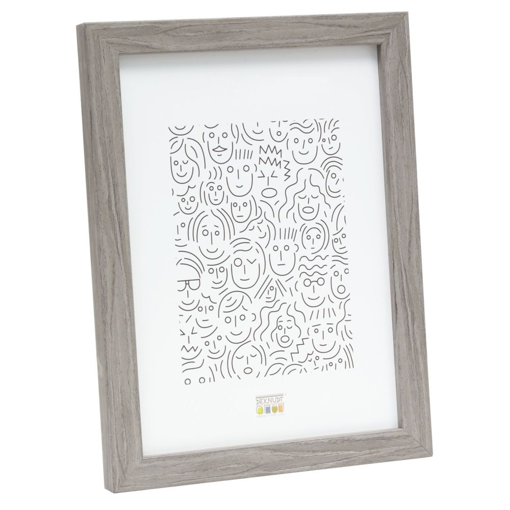 Deknudt Narrow wooden frame in grey 20x20 S43AH7