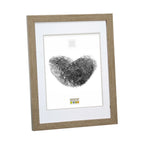 Deknudt Photo frame with passe-board in bronze colour 15x20 S43AD2
