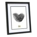 Deknudt Photo frame in black with passe-board 15x20 S43AK2