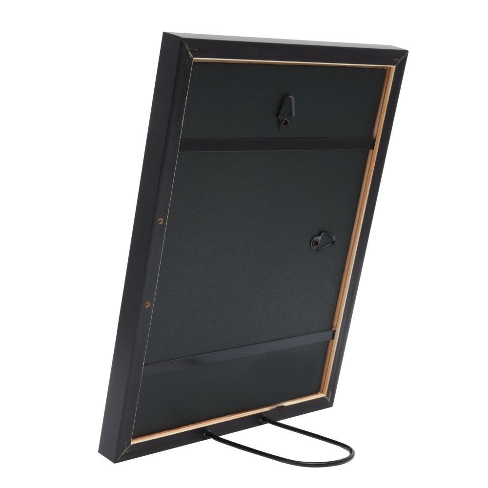 Deknudt Photo frame in black with passe-board 15x20 S43AK2