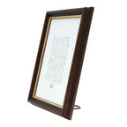 Deknudt Classic wooden frame in dark walnut 24x30 S406H2