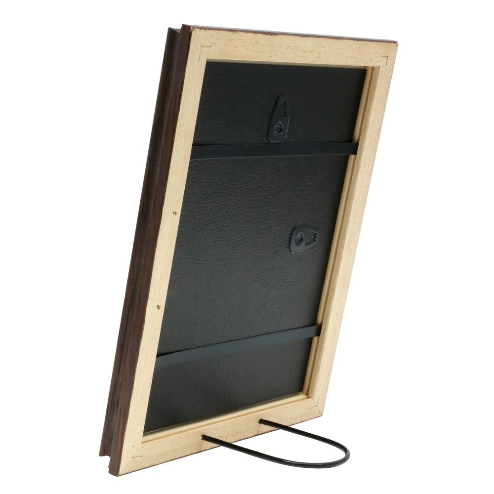 Deknudt Classic wooden frame in dark walnut 24x30 S406H2