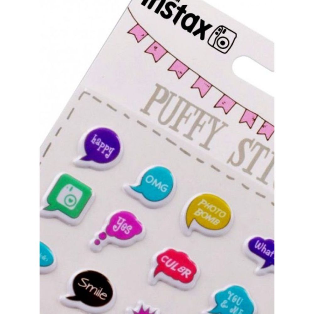 Fujifilm Instax Puffy sticker sheet