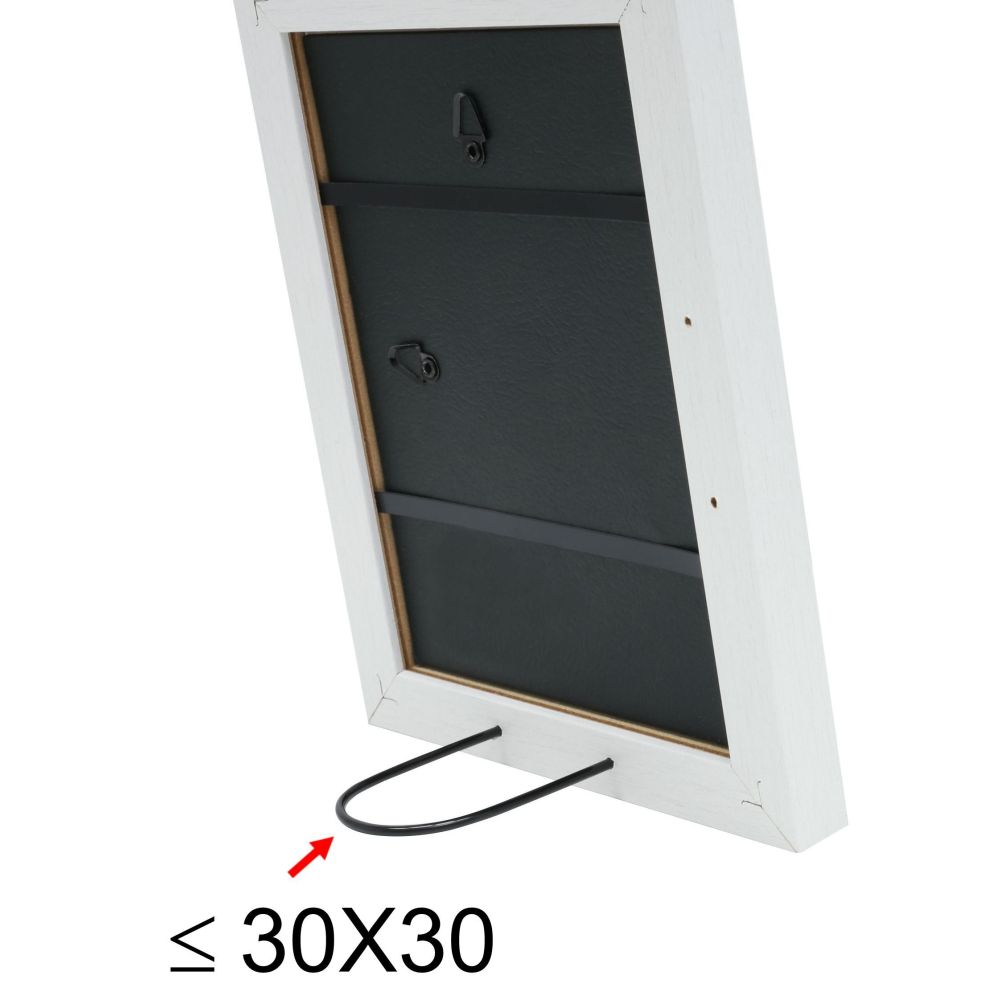 Deknudt Photo frame in white painting look 30x30 S45EF1