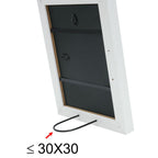 Deknudt Photo frame in white painting look 30x30 S45EF1