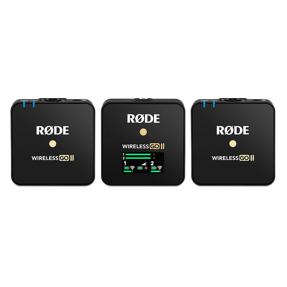 Rode Wireless Go II + 2x Rode Lavalier GO