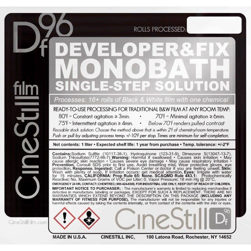 Cinestill DF 96 Monobath Powder