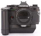 Olympus OM-2 Spot program body zwart + Winder 2 occasion