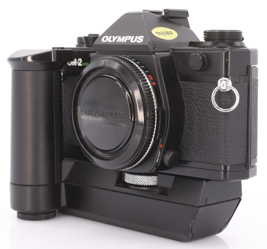 Olympus OM-2 Spot program body zwart + Winder 2 occasion