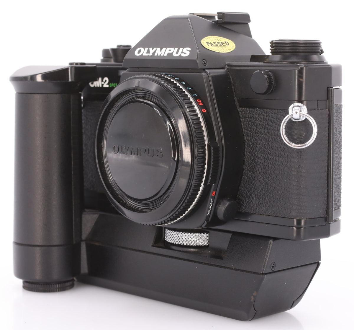 Olympus OM-2 Spot program body zwart + Winder 2 occasion