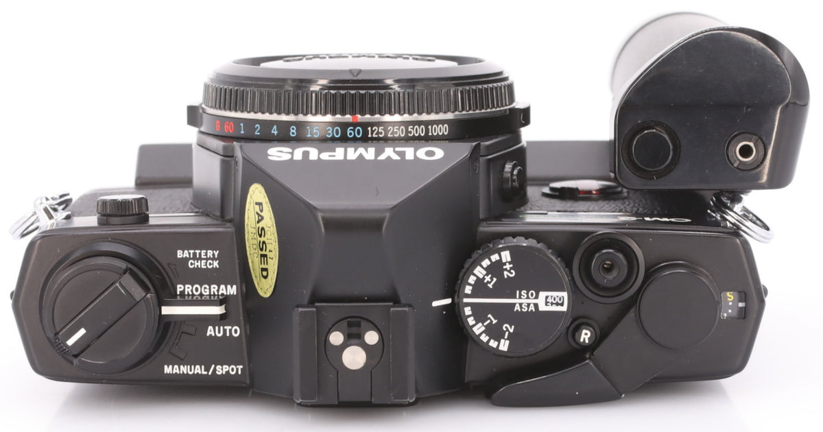 Olympus OM-2 Spot program body zwart + Winder 2 occasion