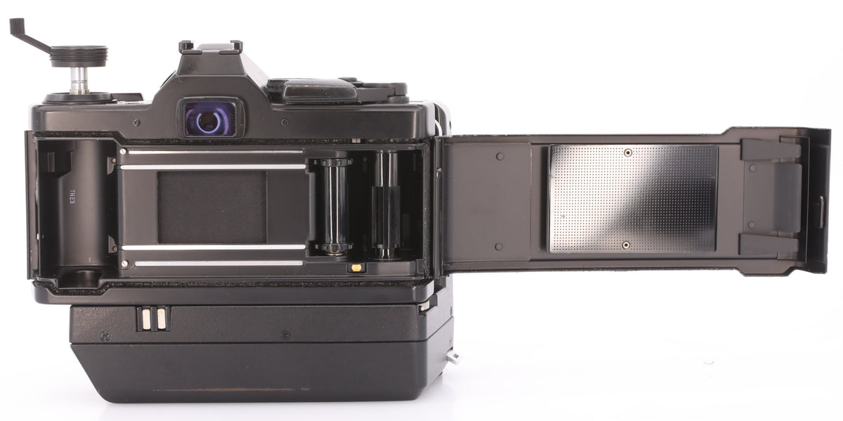 Olympus OM-2 Spot program body zwart + Winder 2 occasion