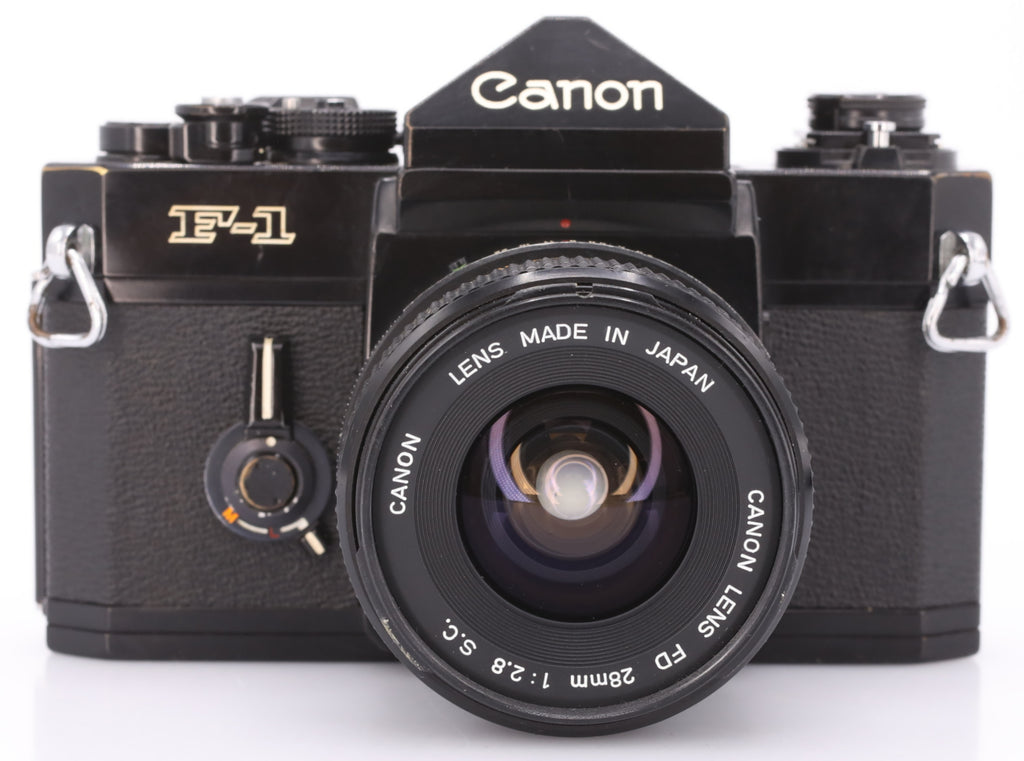 Canon F1 Body + FD 28mm F/2.8 S.C. occasion